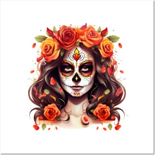 Day of the Dead Woman #6 Posters and Art